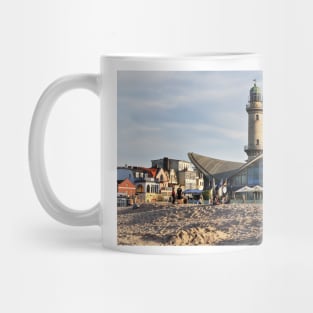 Tea Pot & Lighthouse in Warnemünde - Baltic Sea Mug